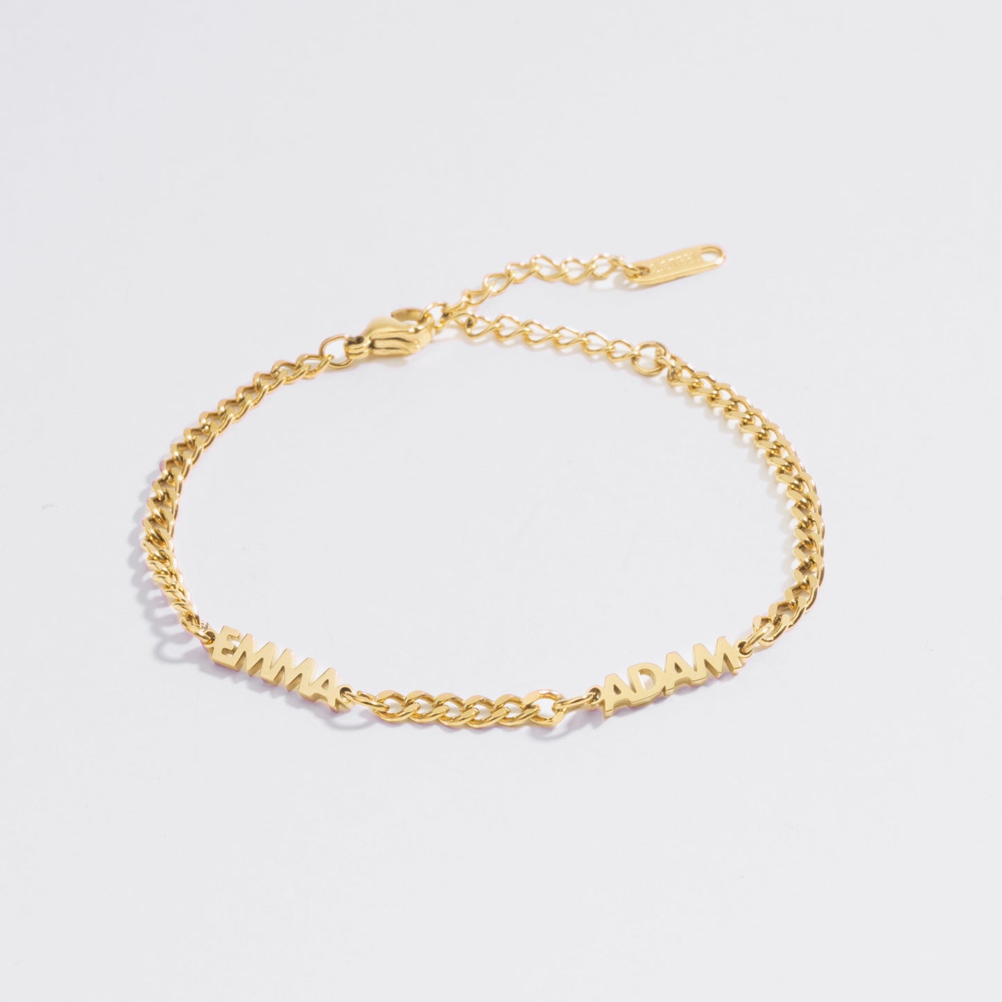 Personalized Name Bracelet 18K