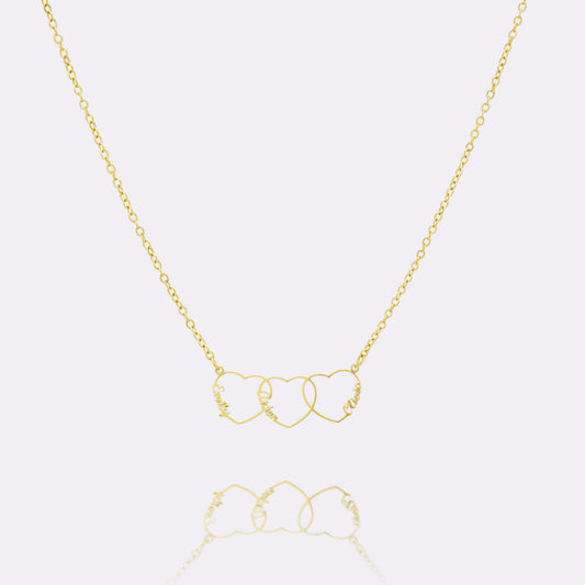 Personalized Heart Name Necklace
