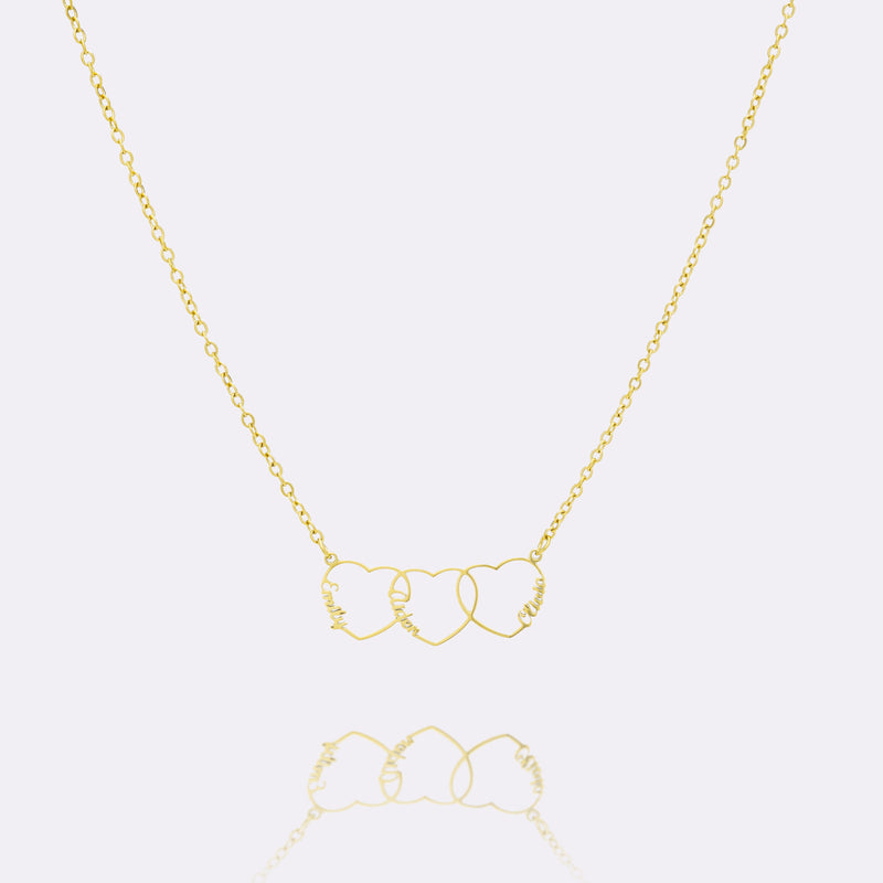 Personalized Heart Name Necklace