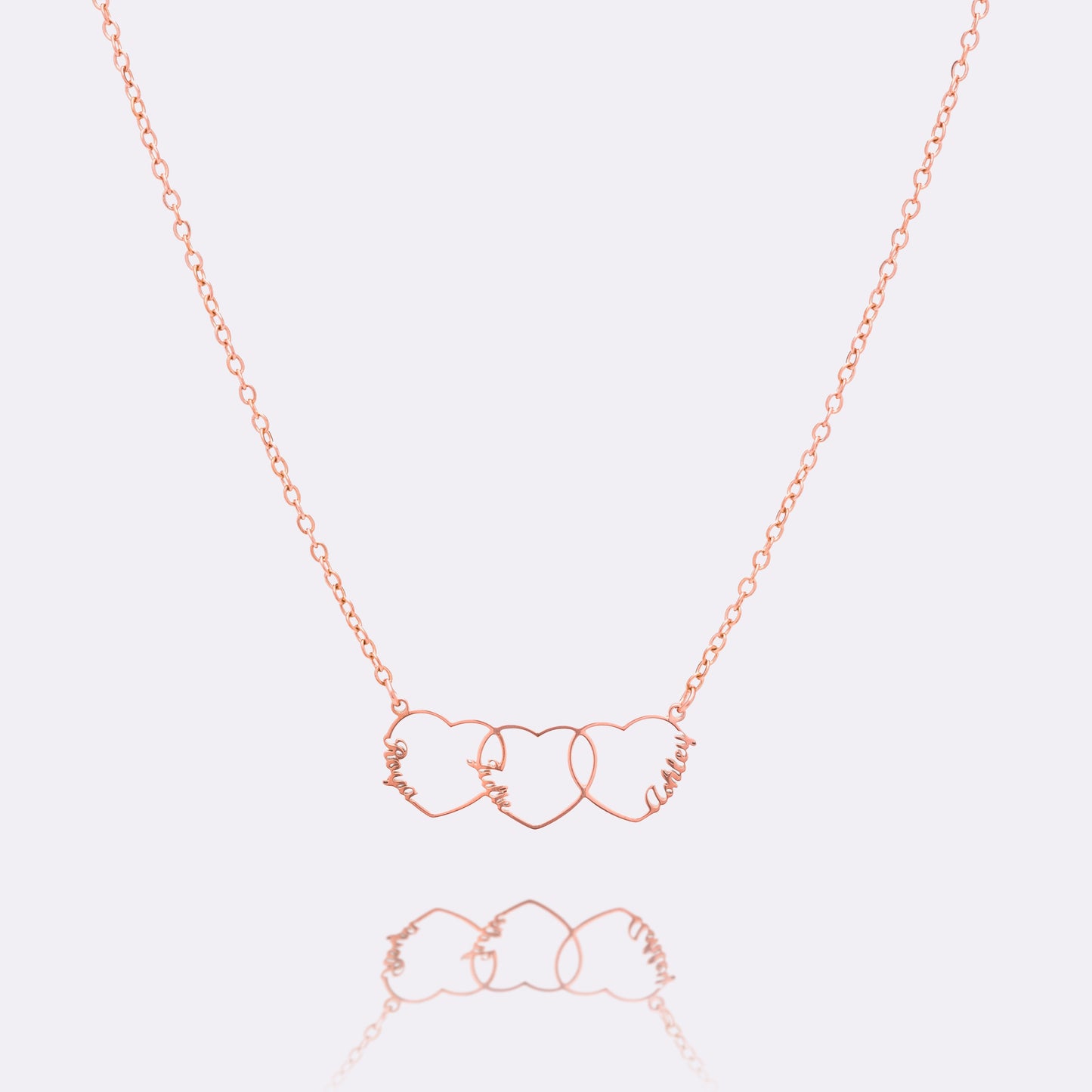 Personalized Heart Name Necklace