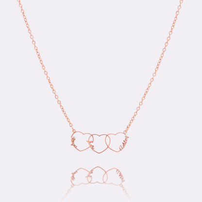Personalized Heart Name Necklace