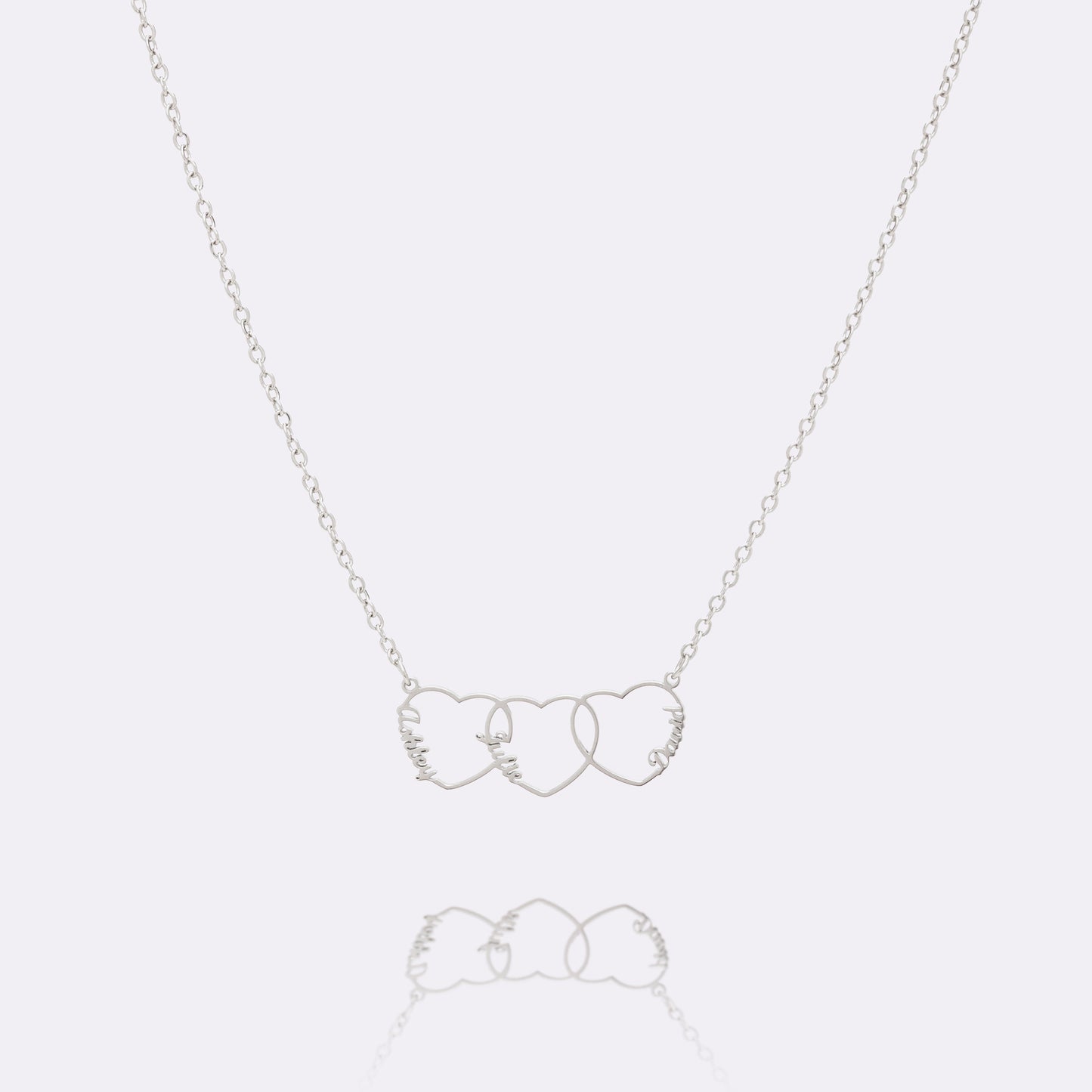 Personalized Heart Name Necklace