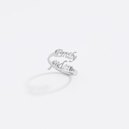 Customized Name Ring