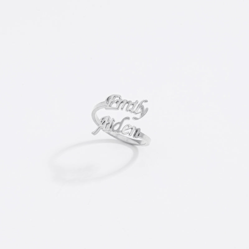 Customized Name Ring
