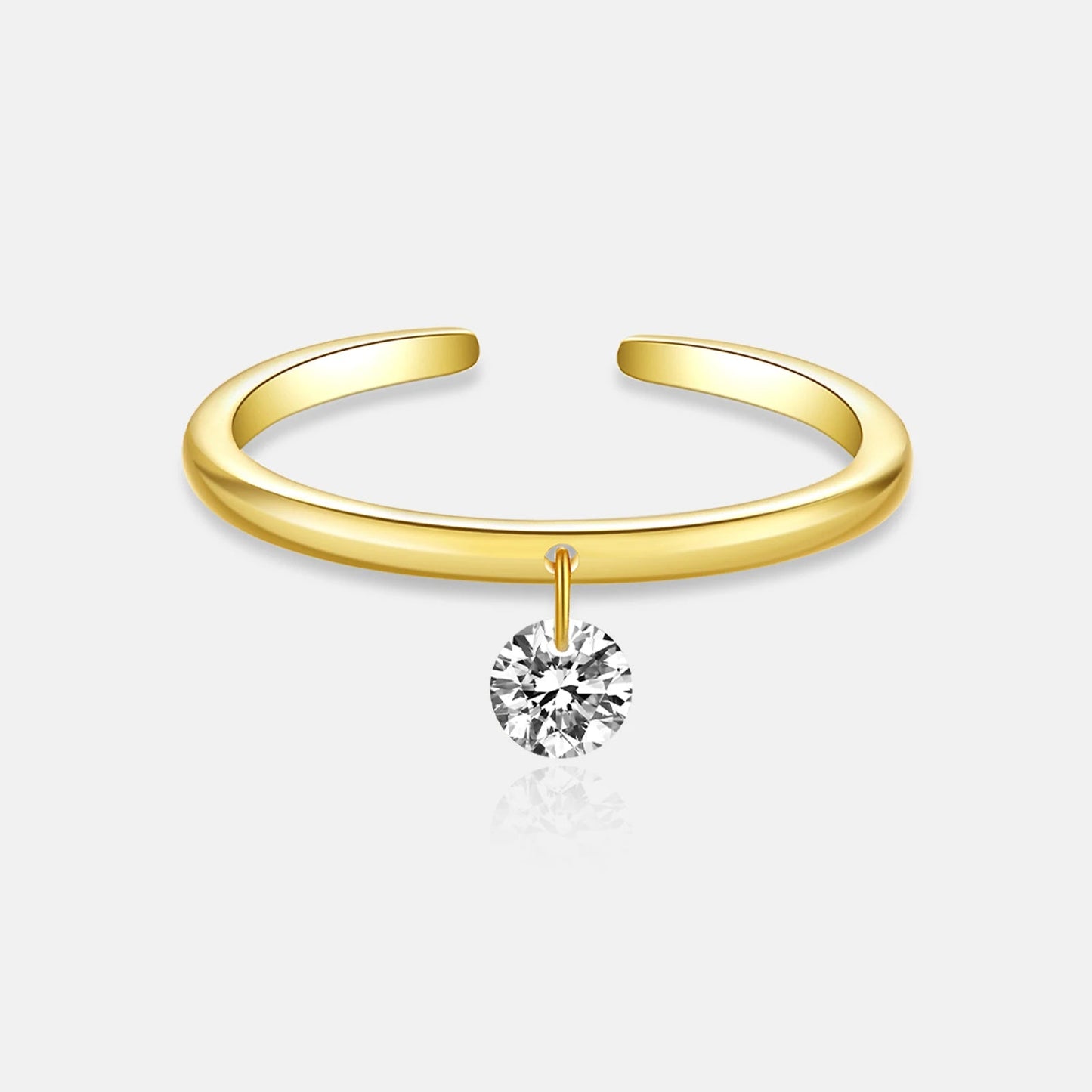 Circle Diamond Ring