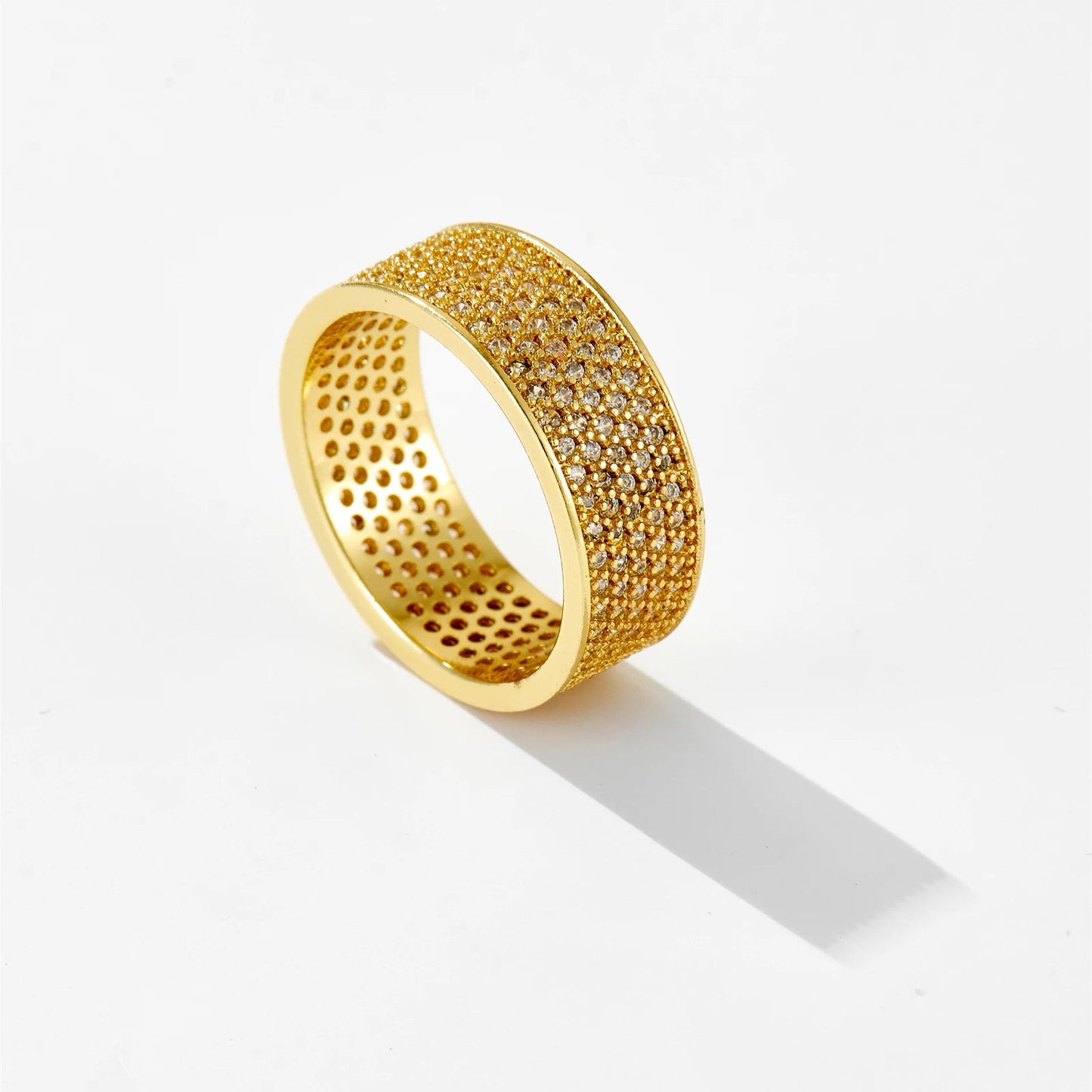 Circle Diamond Ring