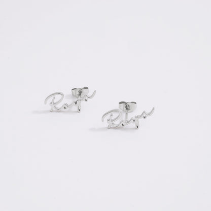 Customized Name Earrings