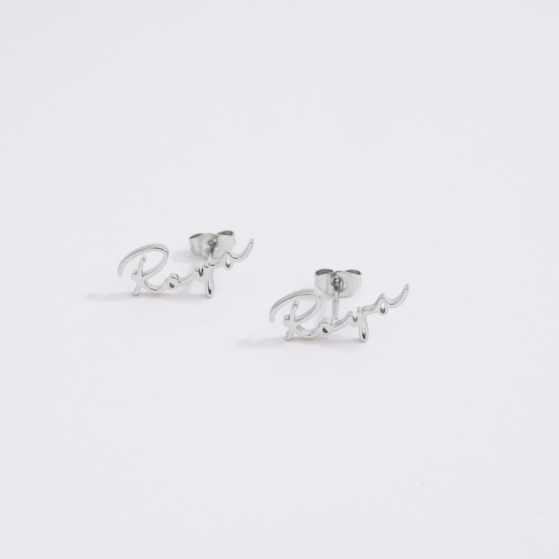 Customized Name Earrings