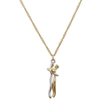 Infinity Hugging Necklace