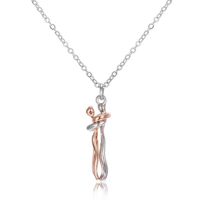 Infinity Hugging Necklace